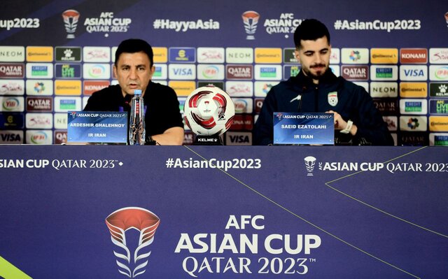 ویدیو/ نشست خبری قلعه‌نویی و عزت‌اللهی قبل از بازی با قطر