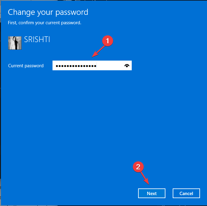 Enter current password event id 4724