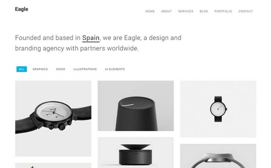 Eagle Responsive Minimal WordPress Theme