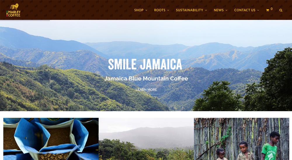 Marley Coffee: Total WordPress Theme