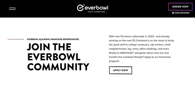 franchise opportunities, everbowl