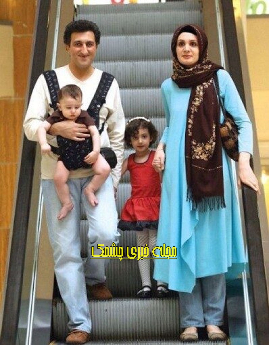 بیوگرافی یوسف صیادی، همسر و فرزندان که شباهت عجیبی به همدیگه دارند+عکس