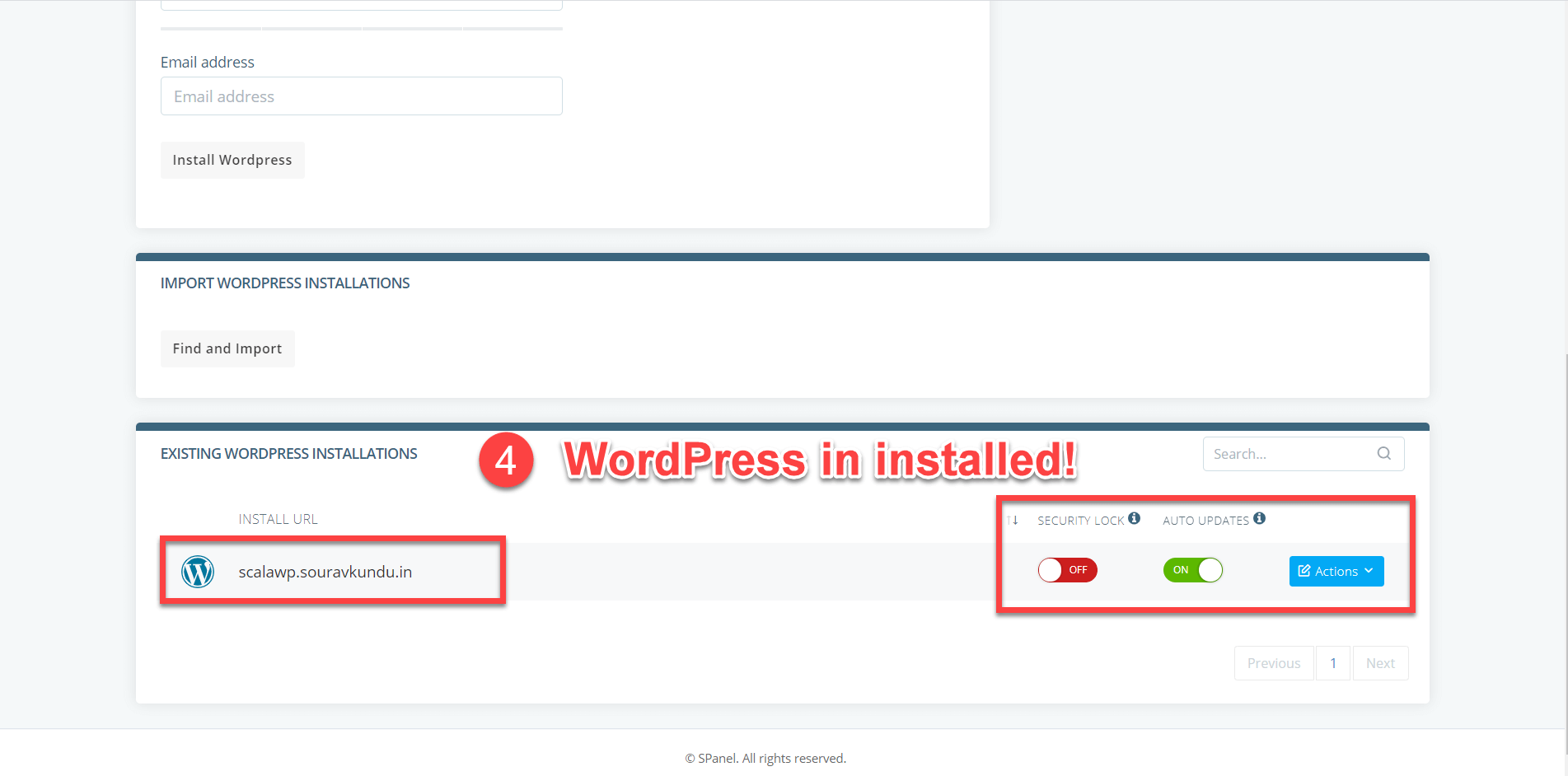 how to install wordpress scala hosting wordpress manager part 3