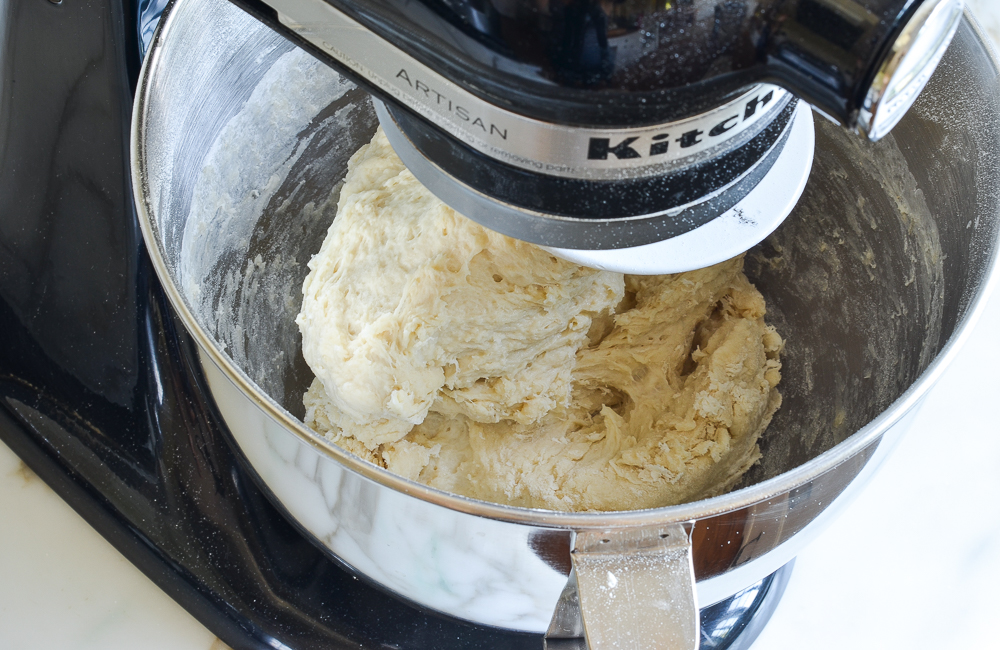 soft and tacky dough