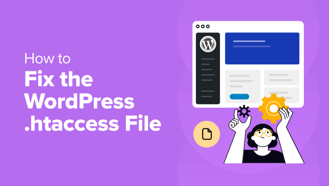 How to fix the WordPress htaccess file