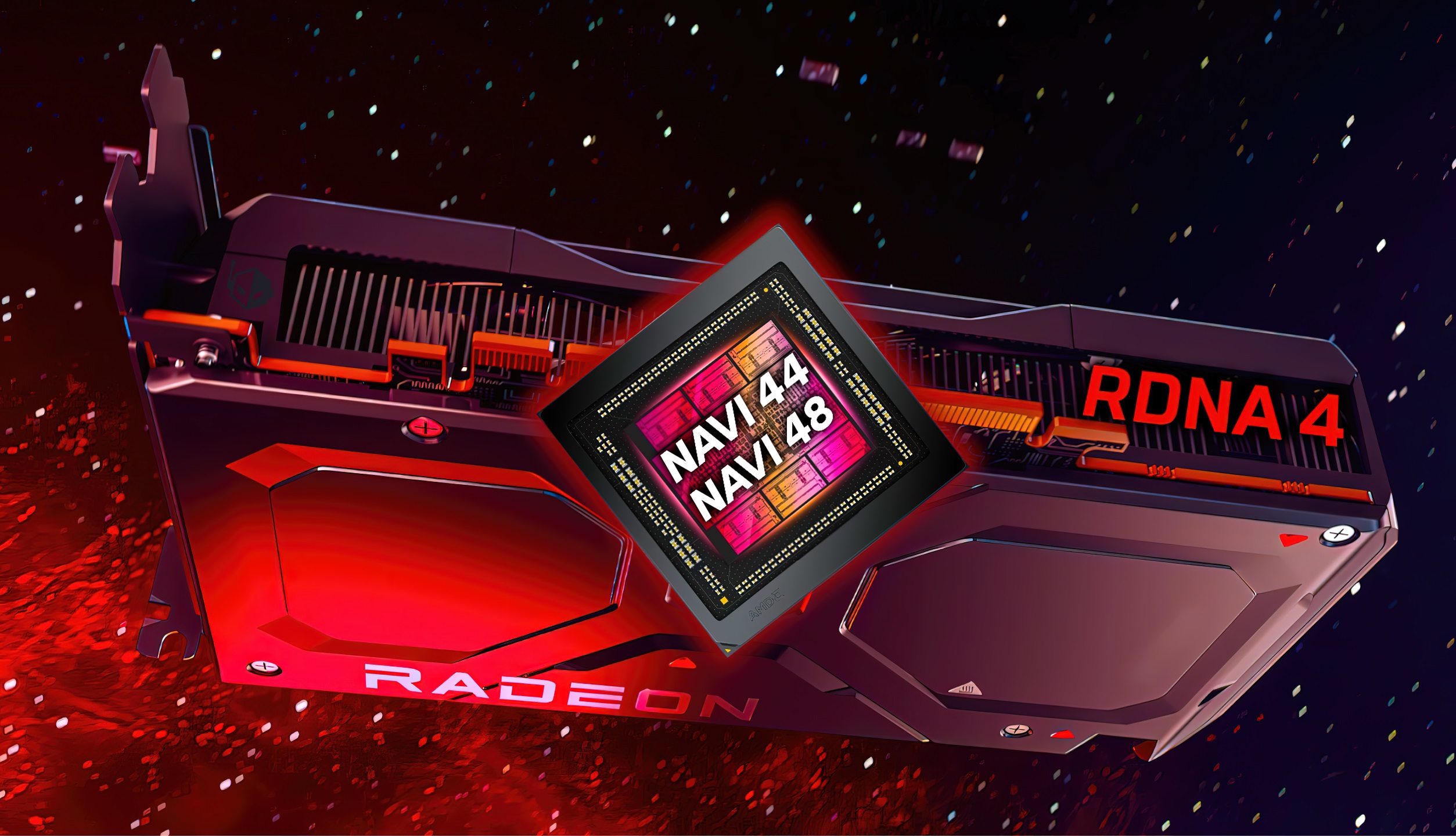 AMD RDNA 4 "Radeon RX 8000" GPUs Reportedly Debut In 2025: Navi 48 At CES & Navi 44 In Q2 1