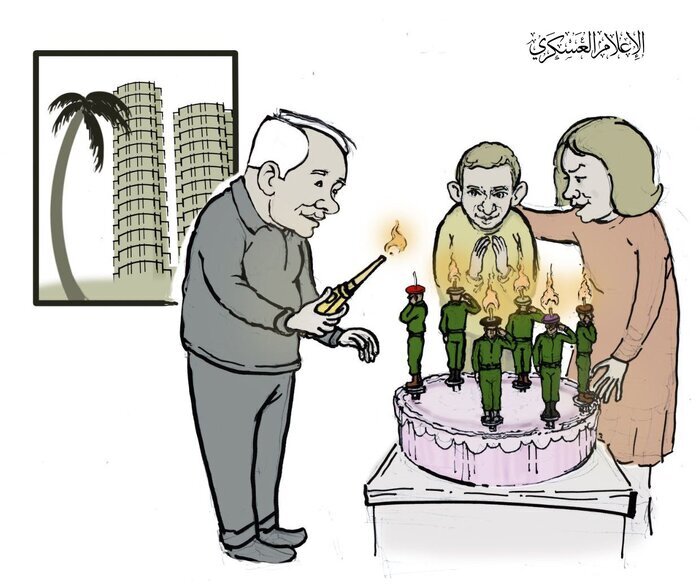 کاریکاتور نتانیاهو