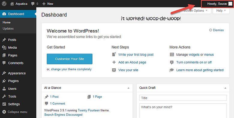 change wordpress admin username 10 wp dashboard