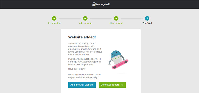 ManageWP WordPress management tool