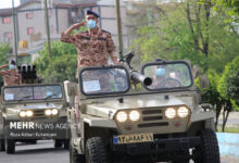 رژه یگان‌های نیروهای مسلح مستقر در گیلان