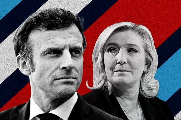 ماکرون: لوپن می‌تواند سکان قدرت را در فرانسه به دست بگیرد