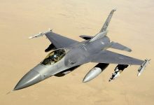 آمریکا آموزش پرواز با اف-۱۶ به خلبانان اوکراینی را ممنوع کرده است