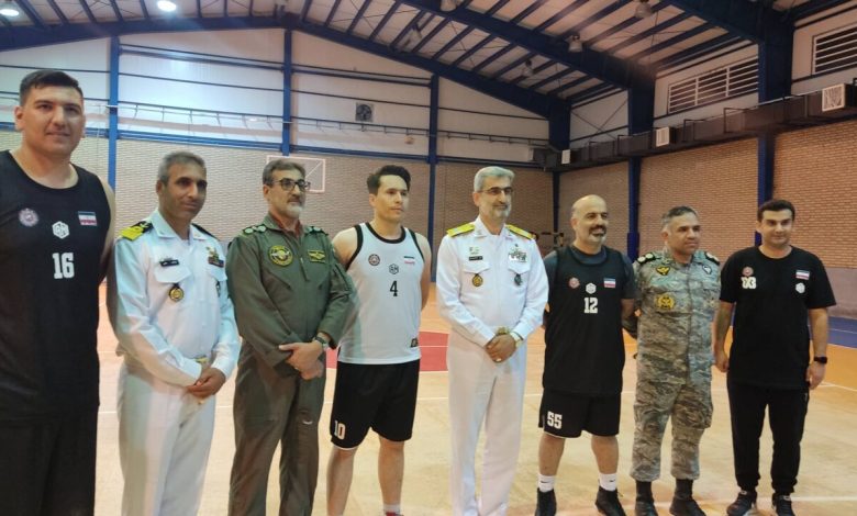 اردوی تیم ملی بسکتبال قهرمانی ارتش‌های جهان در نوشهر