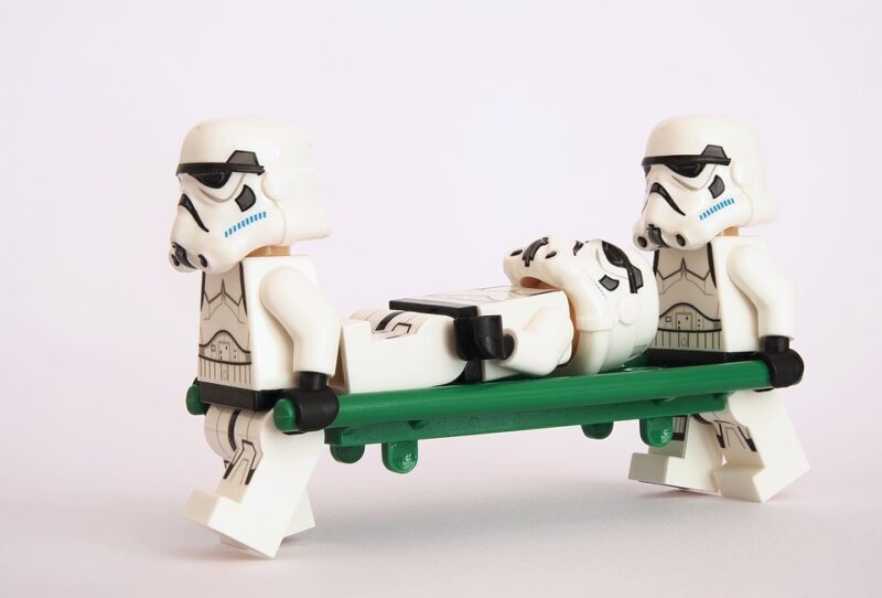 wounded stormtrooper