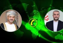 رایزنی تلفنی وزرای امور خارجه ایران و سلطنت عمان