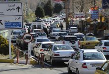 محورهای چالوس و فیروزکوه ترافیک سنگین است