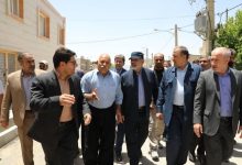 وزیر کشور از محله حاشیه نشین کارخانه نمک شهر ایلام بازدید کرد