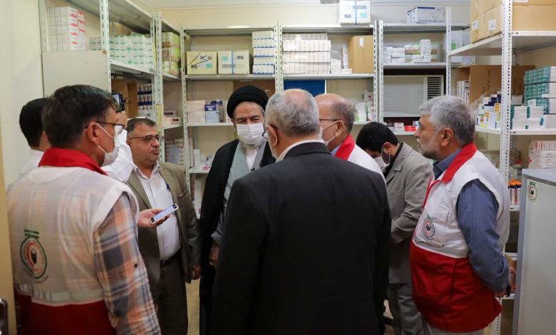 بازدید سرپرست حجاج ایرانی از مرکز پزشکی حج و زیارت در مدینه 