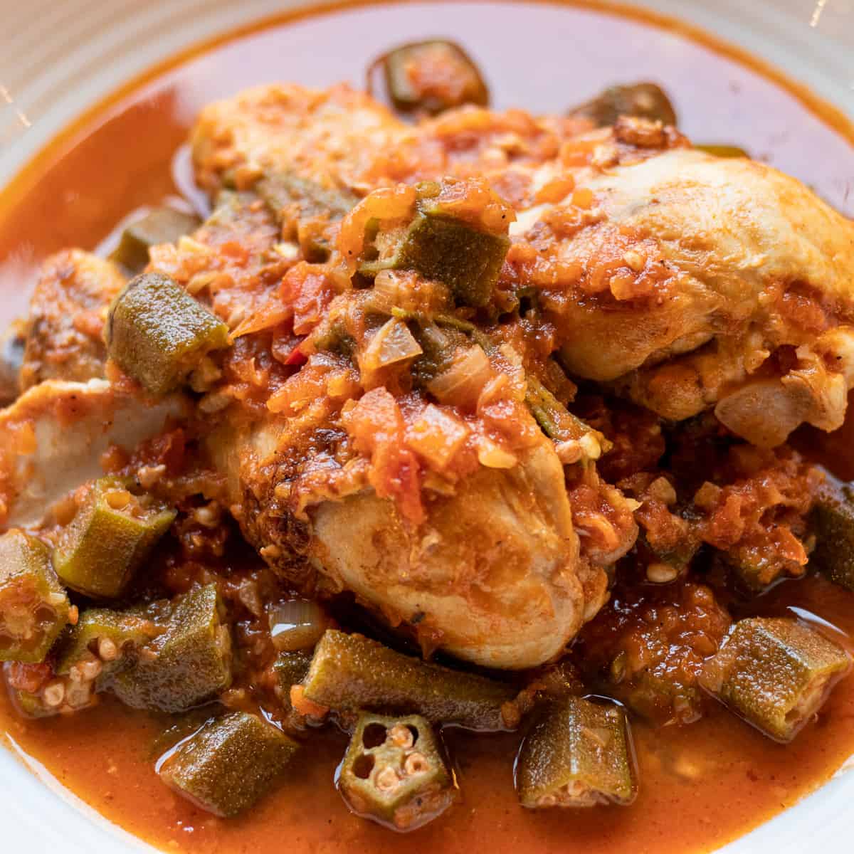 bamya- Turkish okra stew