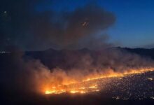 تخلیه بیش از ۱۰۰۰ نفر در پی آتش سوزی جنگلی در آریزونا