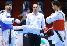 داور قمی تکواندو در مسابقات جهانی قضاوت می کند