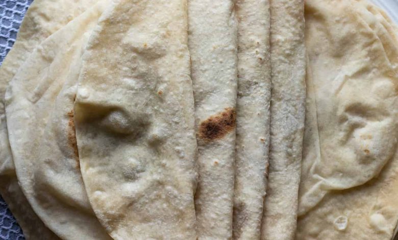طرز تهیه نان لواش خاورمیانه
