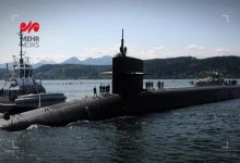 ورود زیردریایی هسته‌ای آمریکا به آبهای کره جنوبی