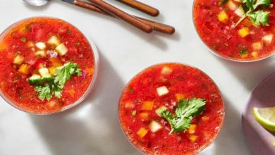 چگونه سوپ هندوانه شگفت انگیز درست کنیم؟ دستور پخت سوپ هندوانه