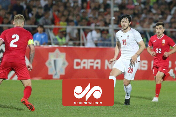 گل‌های تیم ملی ایران به قرقیزستان در مسابقات جام کافا