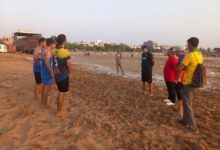 اردوی انتخابی تیم والیبال ساحلی در بوشهر برگزار شد