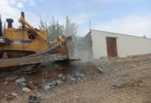 تخریب ۵ فقره ساخت و ساز غیرمجاز در اراضی کشاورزی کرمانشاه