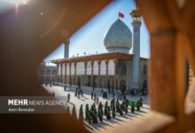 شادپیمایی مردم شیراز در روز عید غدیر خم برگزار شد