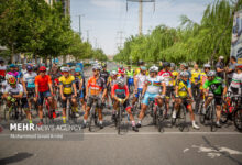 همایش دوچرخه‌سواری ۳ کیلومتری در نکا