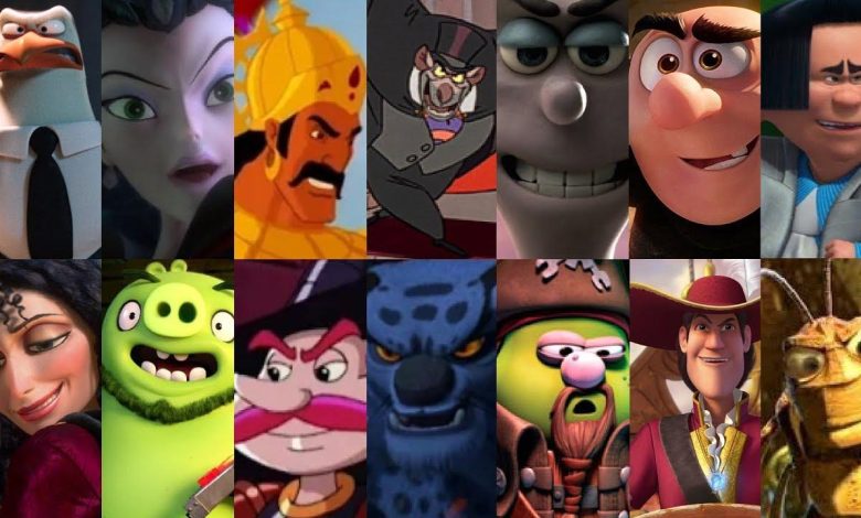 شخصیت های شرور برتر انیمیشن ها در سال های گذشته