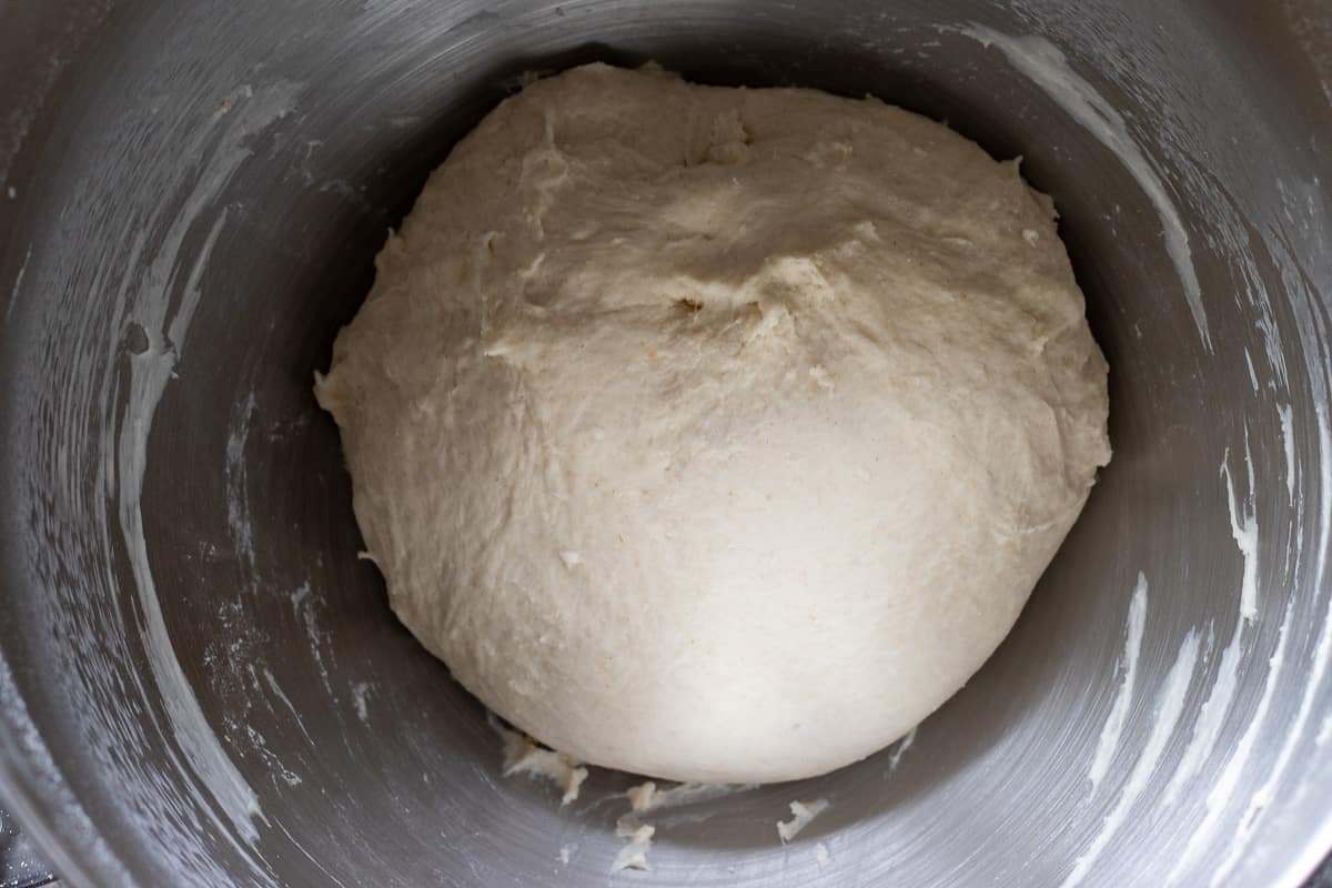 a soft dough is formed for boyoz 