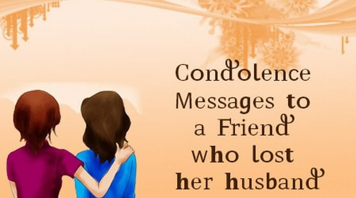 پیام تسلیت به دوستی که همسرش را از دست داده است