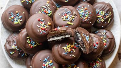 Oreos پوشیده شده در شکلات