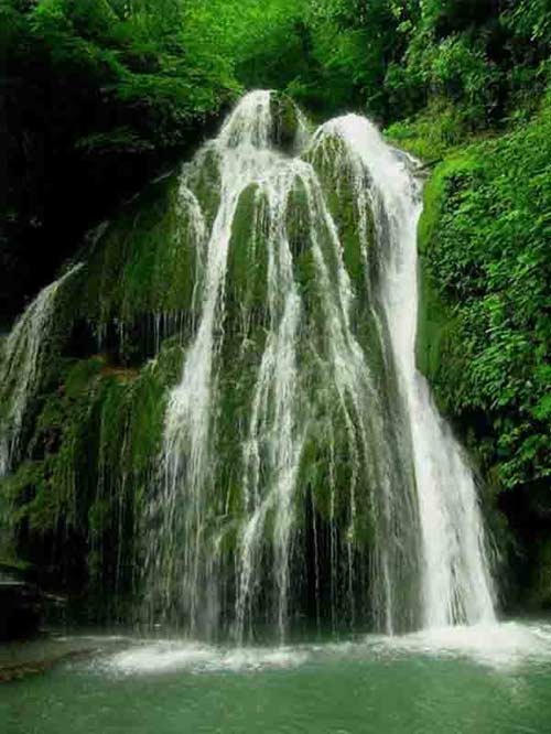 آبشار کبودوال6 آبشار کبودوال ،تنها آبشار خزه ای در ایران