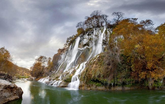 آبشار بیشه جاهای دیدنی خرم آباد ( معرفی 40 جاذبه گردشگری )