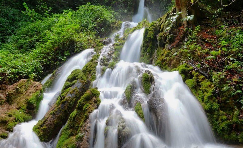 آبشار اوبن جاهای دیدنی ساری ( 20 جاذبه گردشگری ساری )