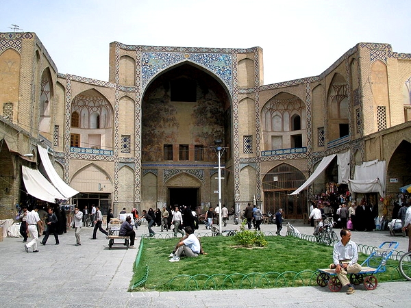قیصریه 6 سردر بازار قیصریه اصفهان