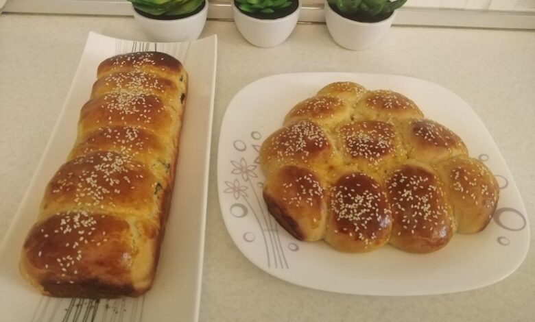 نان شیرمال زنجبیلی سنتی تبریزی