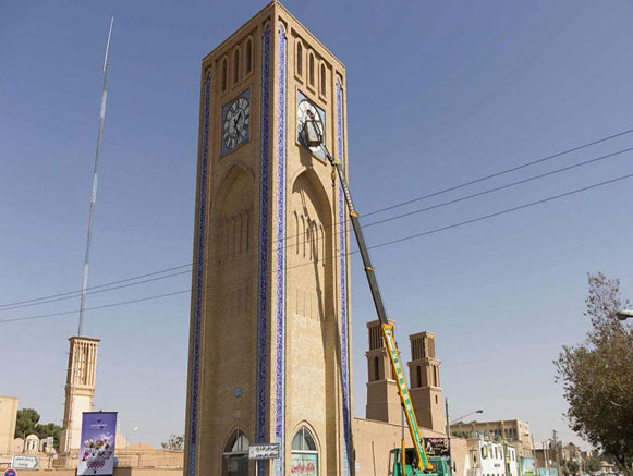 وقت الساعت یزد5 وقت الساعت یزد ، اولین ساعت شهری ایران