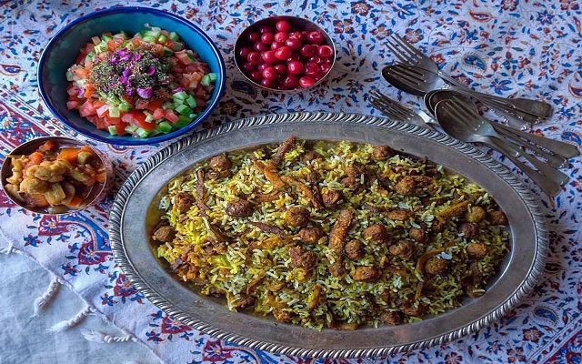 کلم پلوی شیرازی کلم پلوی شیرازی