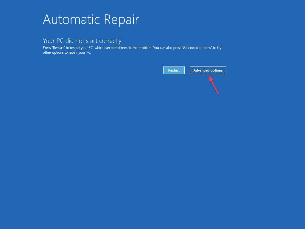 Automatic Repair - Advanced  Options EMPTY_THREAD_REAPER_LIST on Windows 11