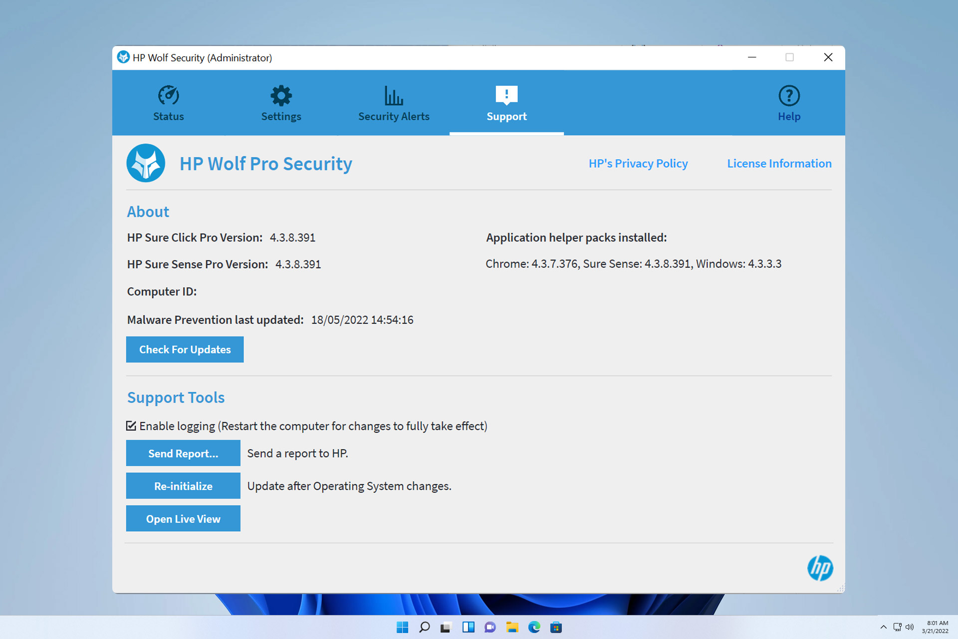 غیرفعال و حذف HP Wolf Security در ویندوز 11 [چگونه]