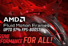 AMD Fluid Motion Frames اکنون به طور رسمی در دسترس است: Frame-Gen برای همه و هر بازی DX12/DX11 با تا 97٪ افزایش FPS