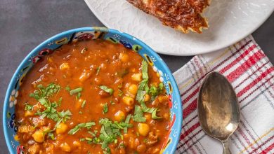سوپ بره و نخود حریره مراکشی