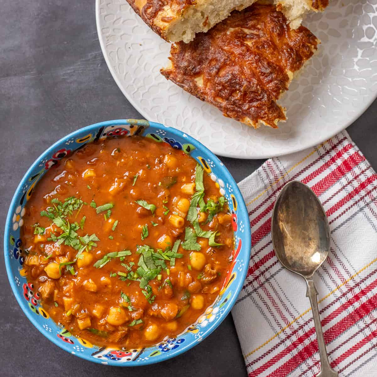 سوپ بره و نخود حریره مراکشی