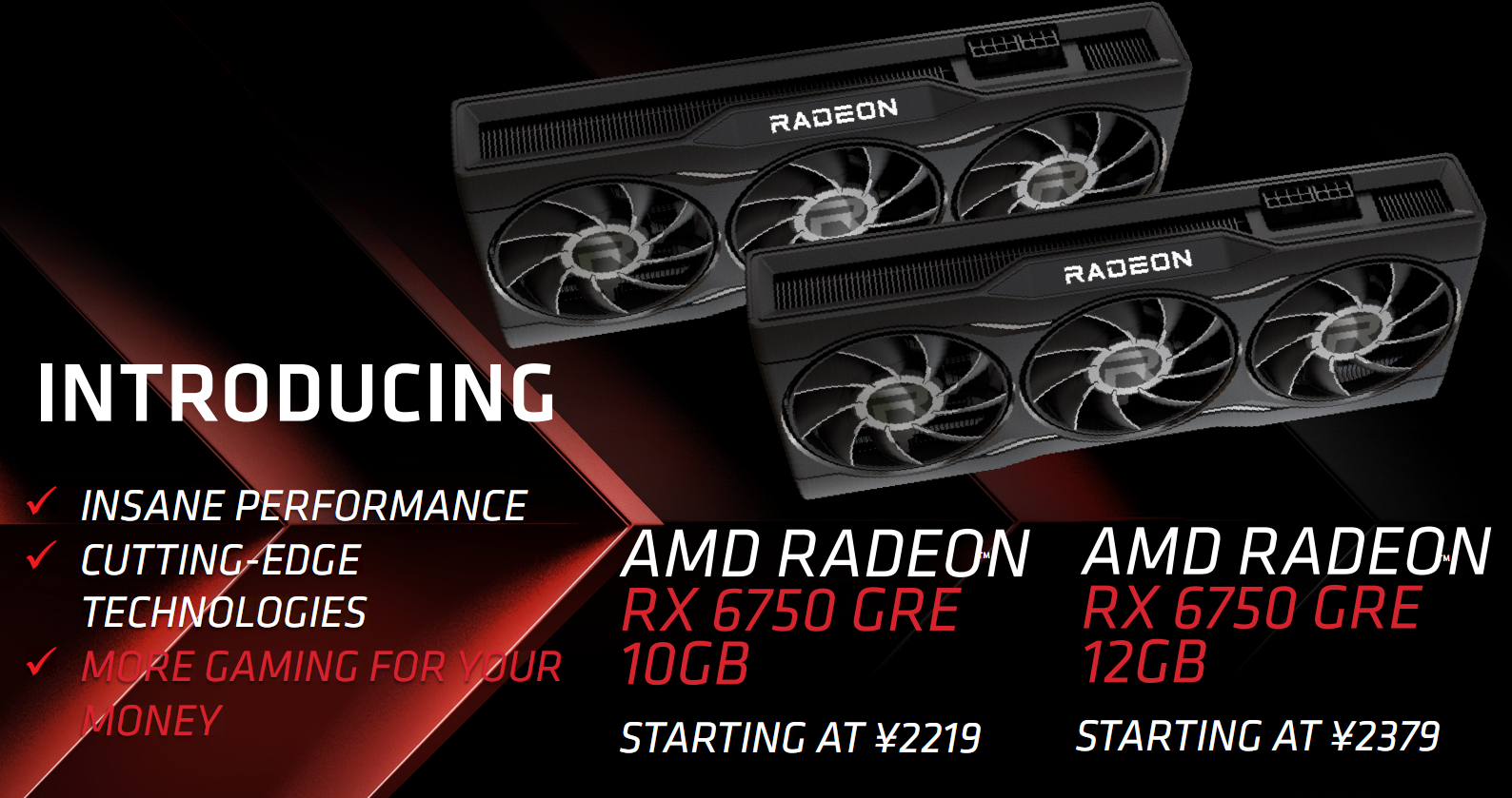 قیمت پردازنده گرافیکی Radeon RX 6750 GRE AMD در چین به پایین ترین حد خود رسید و عرضه را با مشکل مواجه کرد.